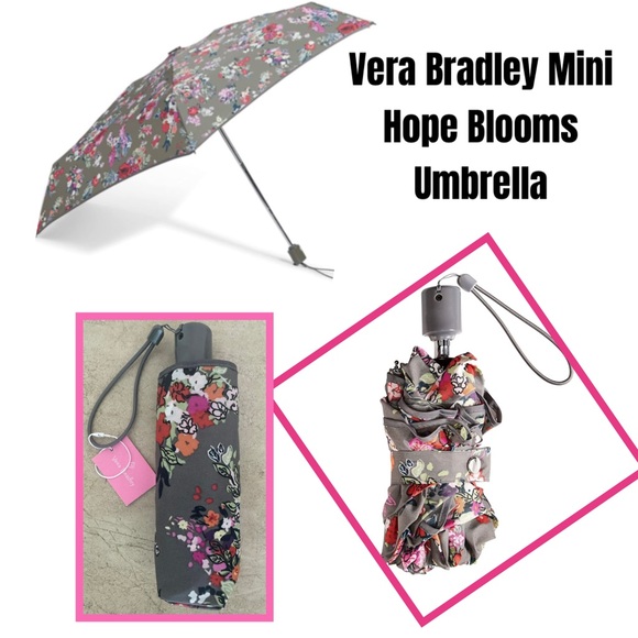 Vera Bradley Accessories - Vera Bradley Mini Hope Blooms Umbrella